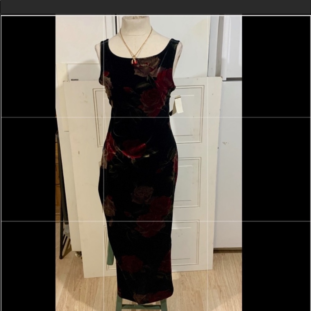 Connected Apparel Rose evening Dress